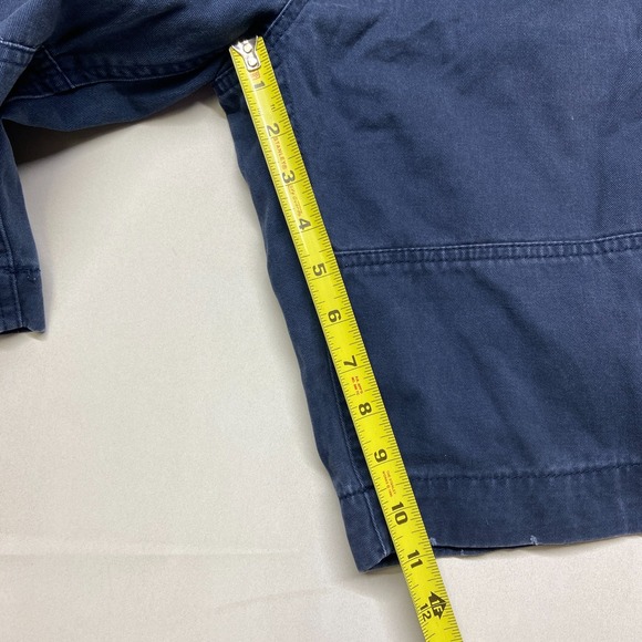 Foot Locker Shorts Mens 36 Navy Blue Denim Cotton Cargo Pockets Casual Outdoor - Picture 7 of 16